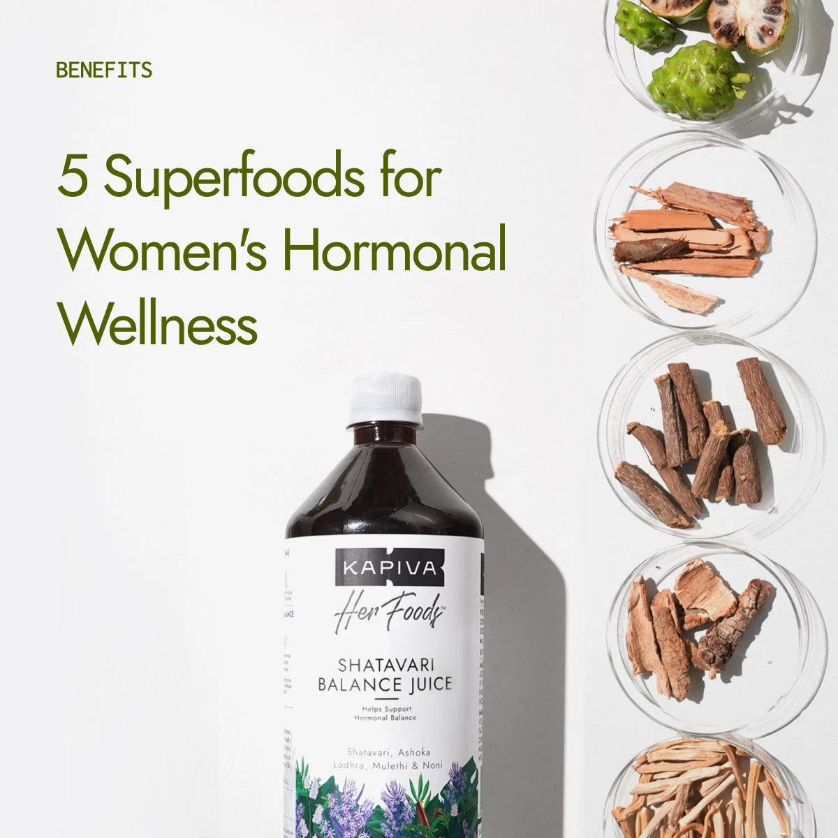 Her Foods Hormonals Balance Juice